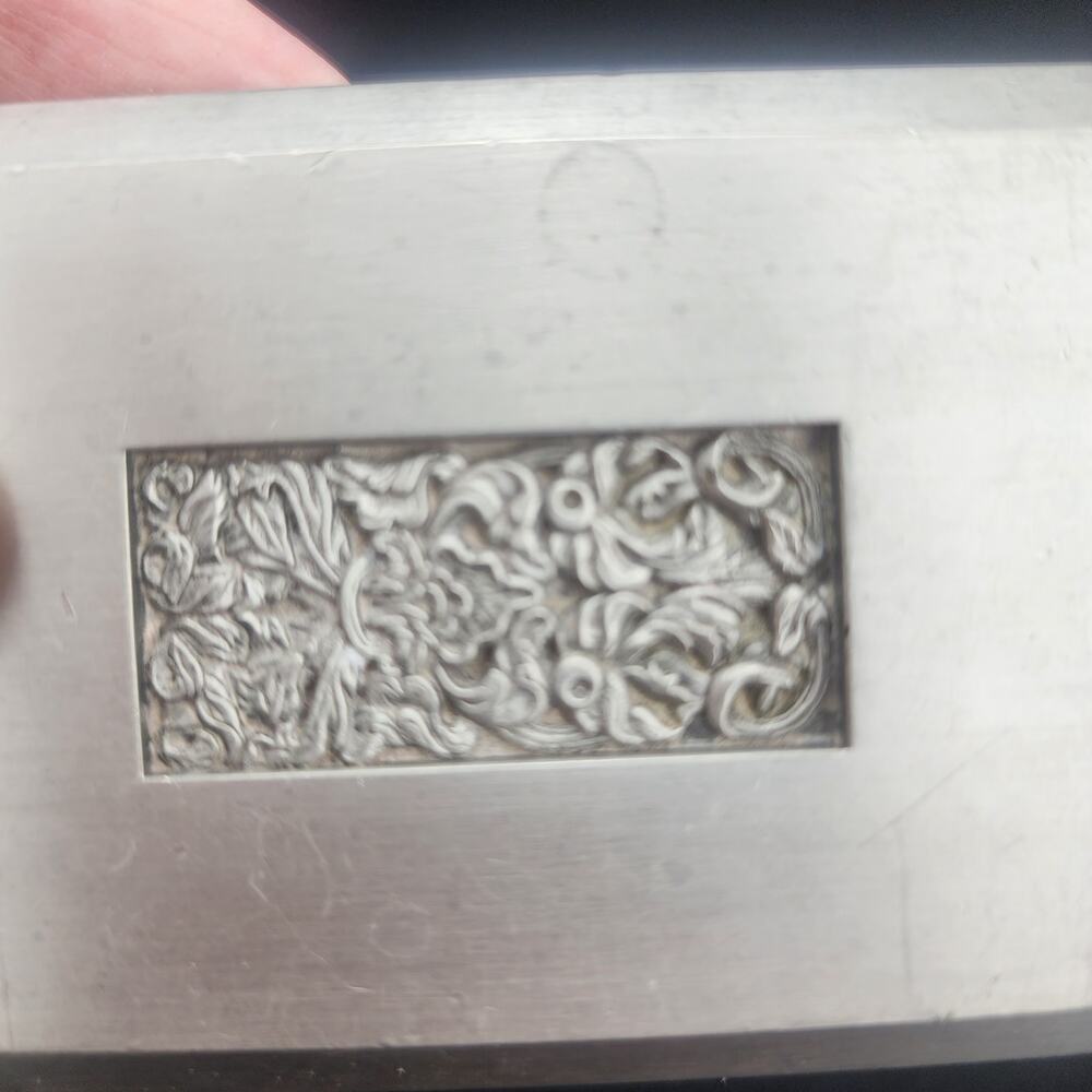 Trinket box Royal Selangor Classic Expressions Rectangle  pewter engraved - Picture 3 of 12